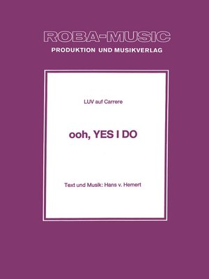 cover image of Ooh, Yes I Do